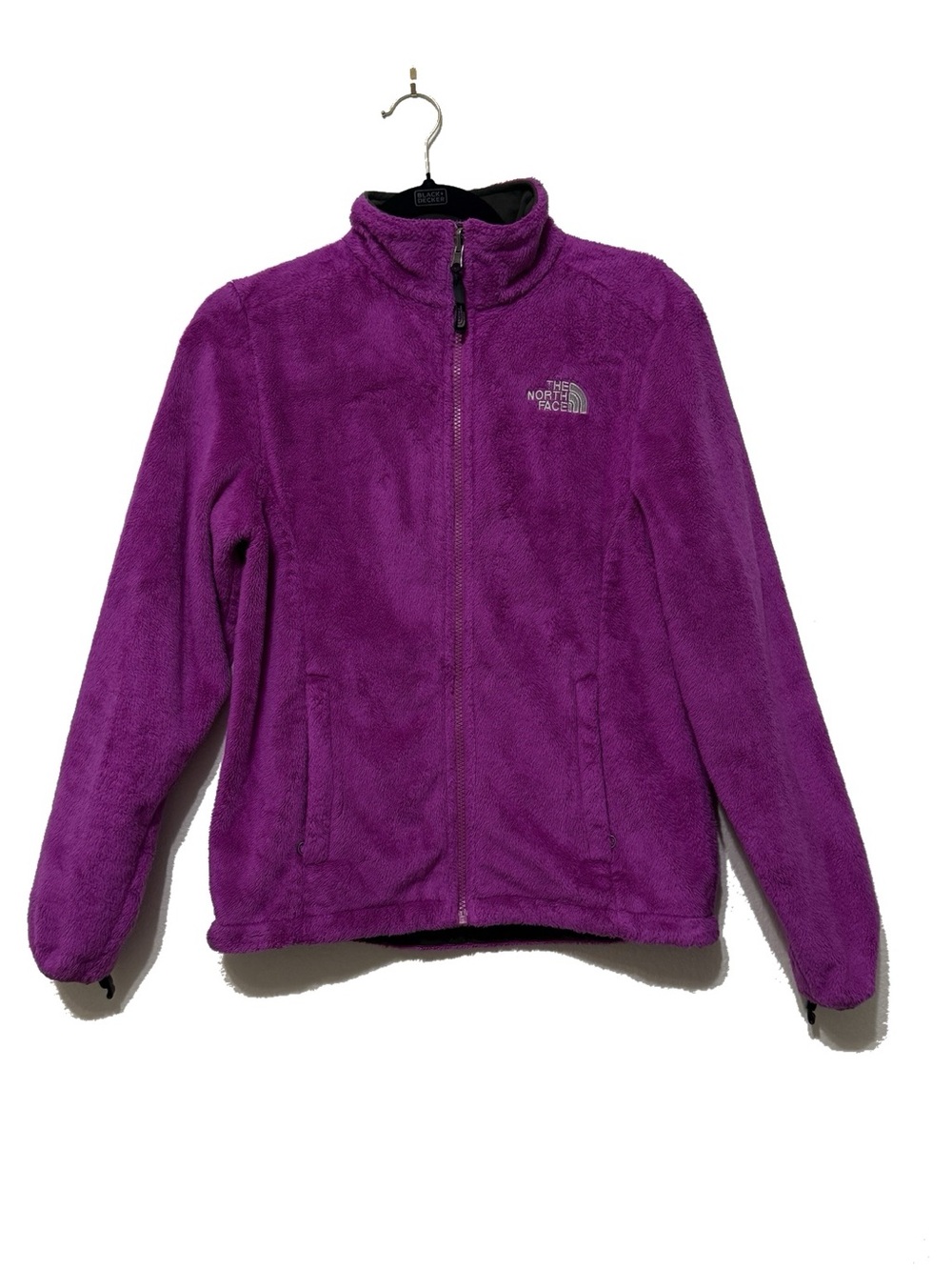 The North Face Women’s Purple Plush Fleece Full Zip Jacket Size Small